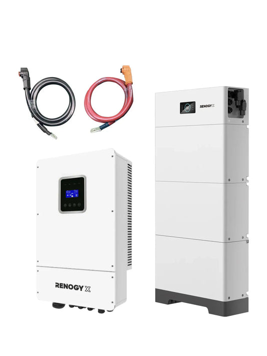 Renogy Off-Grid Power Storage Solution Kit – 10kWh / 15kWh / 20kWh Lithium Package