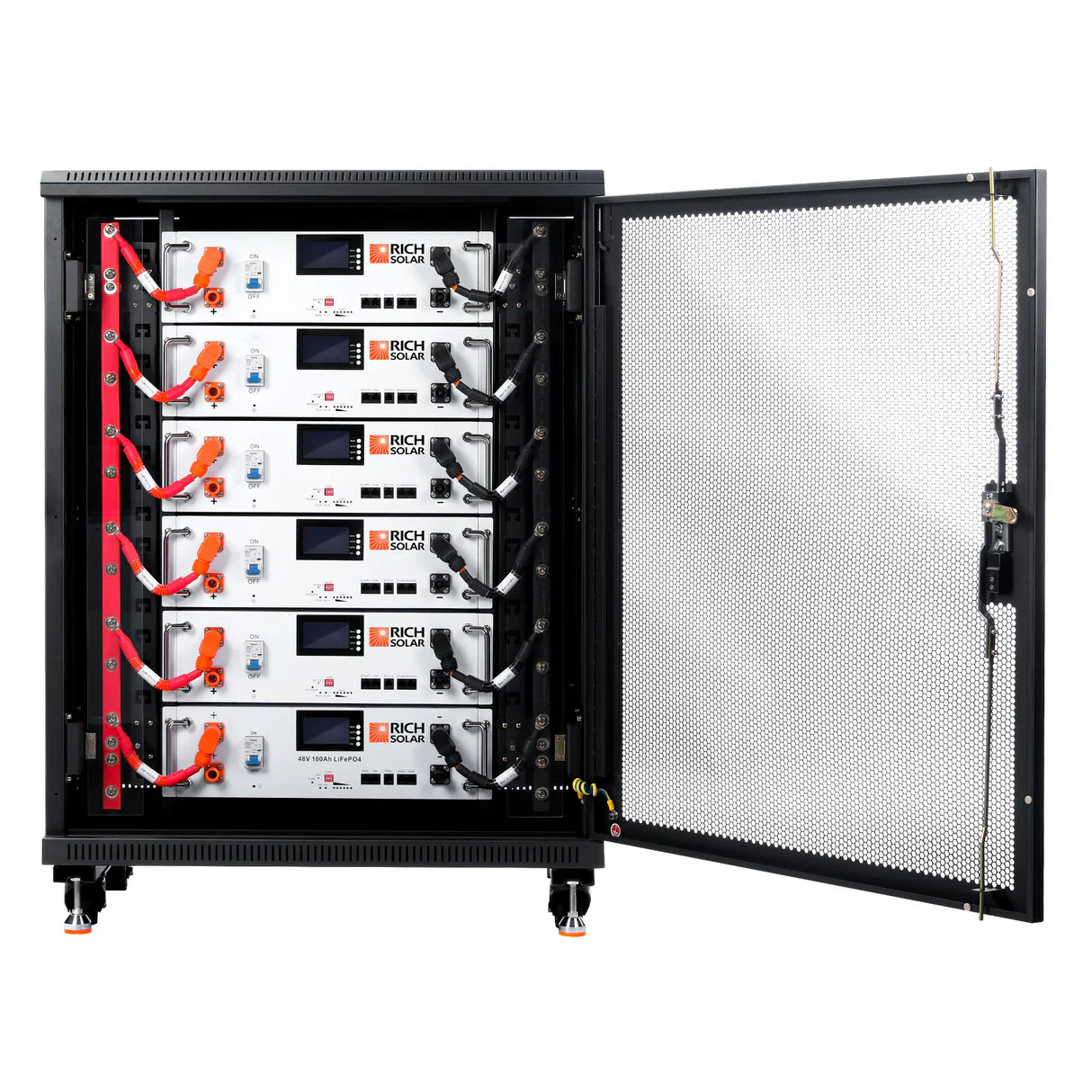 Rich Solar ALPHA 5 | 48V 100Ah LiFePO4 Battery Premium Server Rack Lithium 7,000+ Cycles UL-Listed Off-Grid & Backup Read