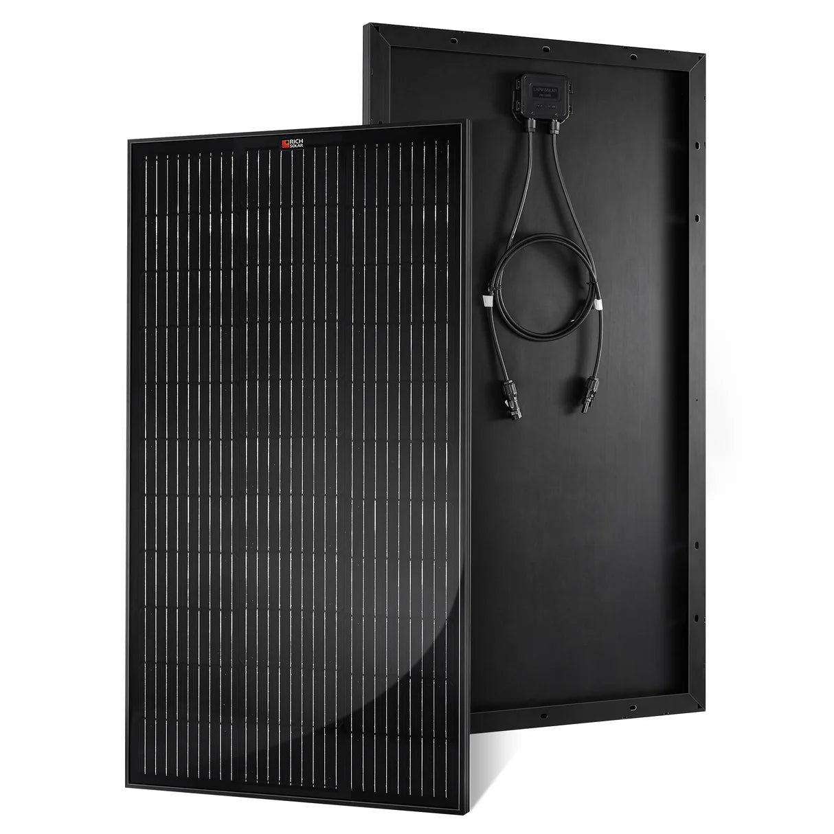 Rich Solar MEGA 100 – 100W 12V Monocrystalline Solar Panel (Silver & Onyx)