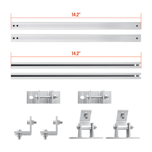 Adjustable Tilt Mount – Roof & Flat Surface Mounting for RICH SOLAR MEGA Series Panels