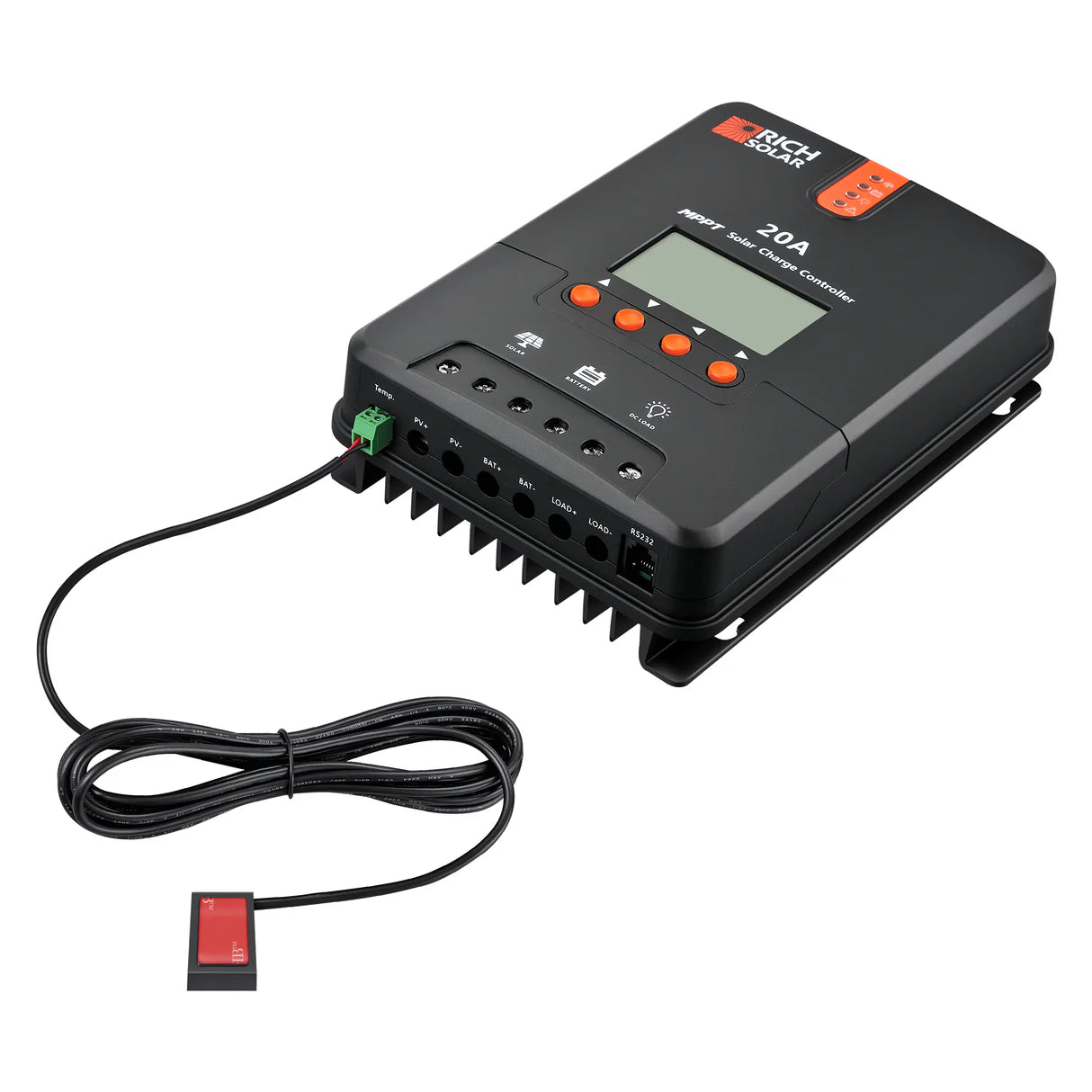 20A MPPT Solar Charge Controller – 12V/24V Battery Compatible