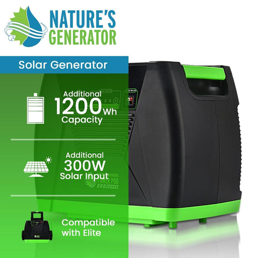 Nature’s Generator Elite Power Pod – Expandable Battery Module for Elite Systems