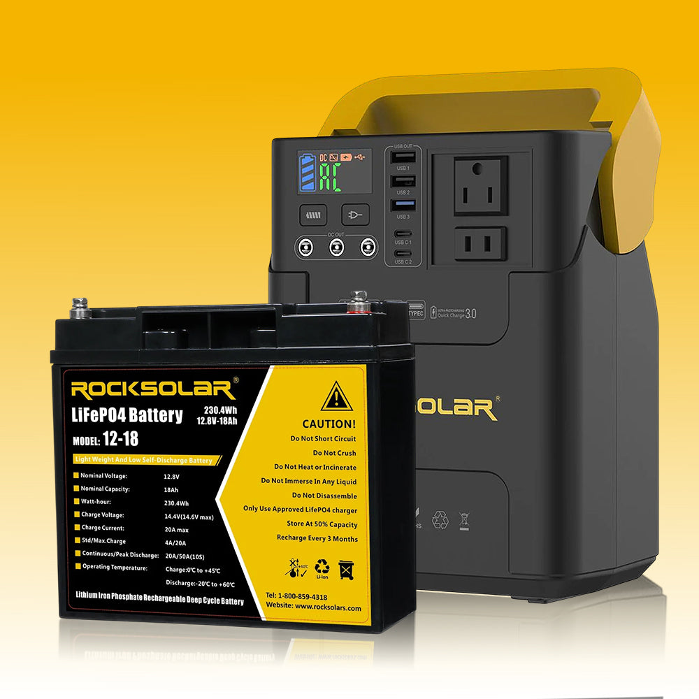 Rocksolar Portable Power & Solar Kits