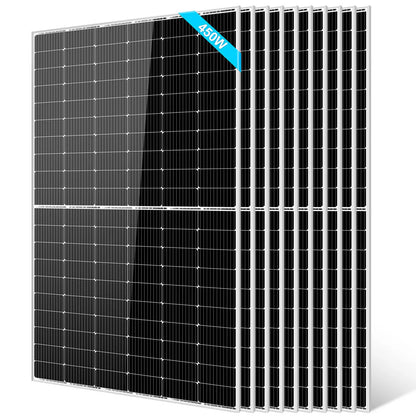 450W/550W Monocrystalline PERC Solar Panel – UL 61730, CEC Listed, IP68 Rated