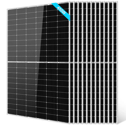 450W/550W Monocrystalline PERC Solar Panel – UL 61730, CEC Listed, IP68 Rated