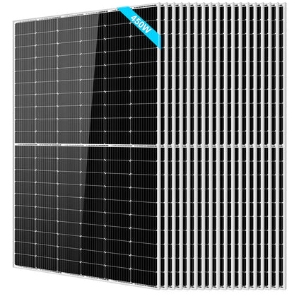 450W/550W Monocrystalline PERC Solar Panel – UL 61730, CEC Listed, IP68 Rated
