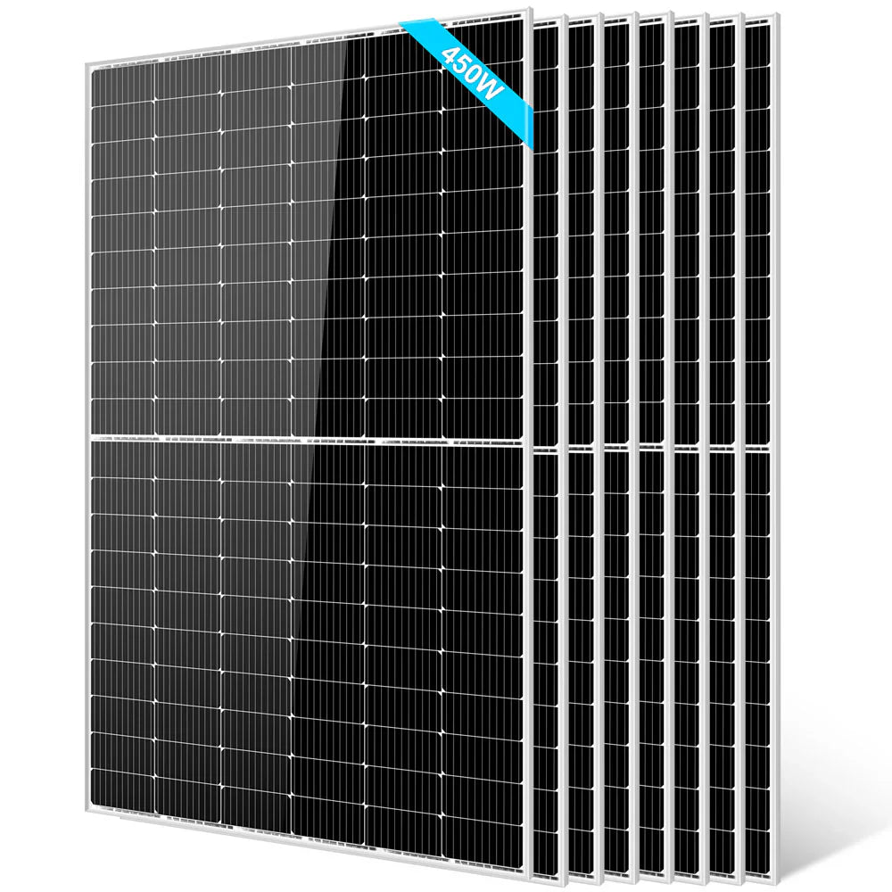 450W/550W Monocrystalline PERC Solar Panel – UL 61730, CEC Listed, IP68 Rated