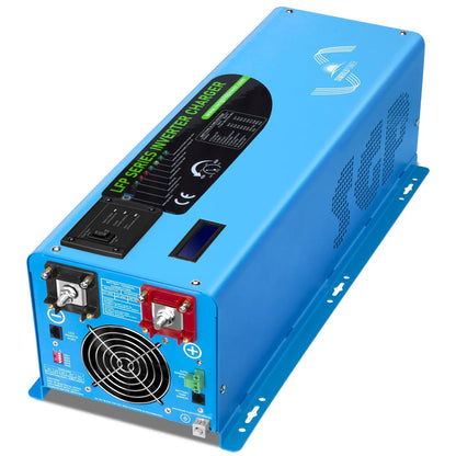 SungoldPower 4000W 24V Split Phase Pure Sine Wave Inverter Charger – Low Frequency, Peak 12000W