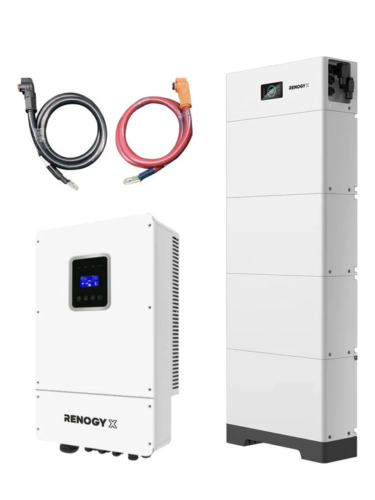Renogy Off-Grid Power Storage Solution Kit – 10kWh / 15kWh / 20kWh Lithium Package