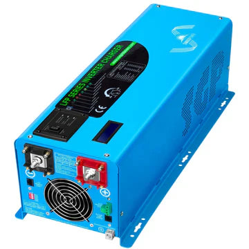 SungoldPower 4000W 24V Pure Sine Wave Low Frequency Inverter – Single Phase, 120V Input/Output