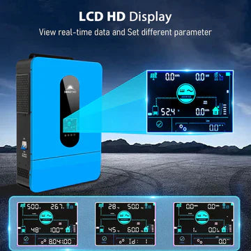 SungoldPower 6500W 48V Split Phase Pure Sine Wave Solar Inverter – Parallel-Capable, WiFi Monitoring