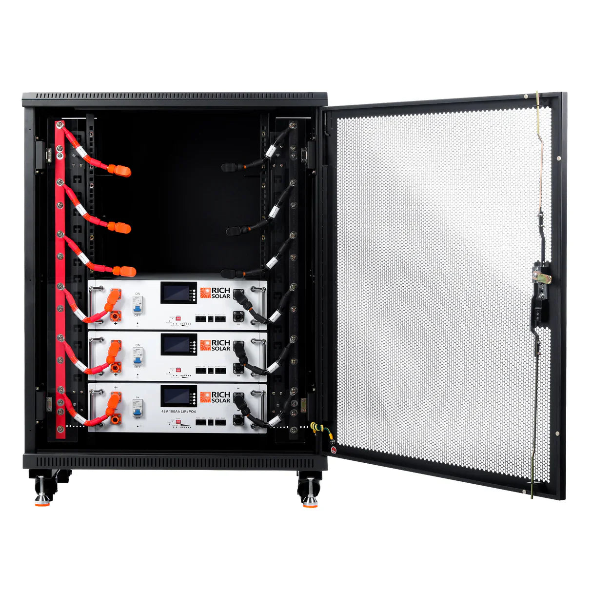 Rich Solar ALPHA 5 | 48V 100Ah LiFePO4 Battery Premium Server Rack Lithium 7,000+ Cycles UL-Listed Off-Grid & Backup Read