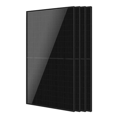 500W Mono Black PERC Solar Panel – UL 61730, CEC Listed, IP68 Rated