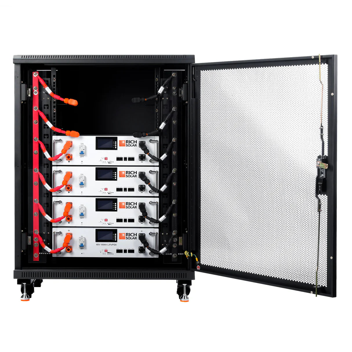 Rich Solar ALPHA 5 | 48V 100Ah LiFePO4 Battery Premium Server Rack Lithium 7,000+ Cycles UL-Listed Off-Grid & Backup Read