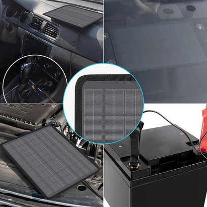 Renogy 5W Solar Battery Trickle Charger Maintainer