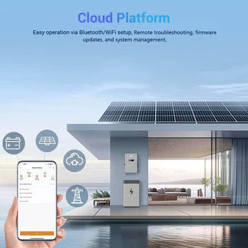 SungoldPower 11.4KW 48V High Voltage Split Phase Hybrid Solar Inverter – APS Transmitter, UL1741 Certified