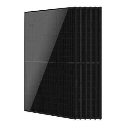 500W Mono Black PERC Solar Panel – UL 61730, CEC Listed, IP68 Rated