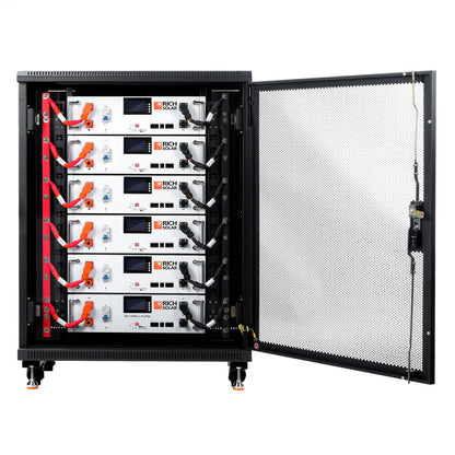 Rich Solar ALPHA 5 | 48V 100Ah LiFePO4 Battery Premium Server Rack Lithium 7,000+ Cycles UL-Listed Off-Grid & Backup Read
