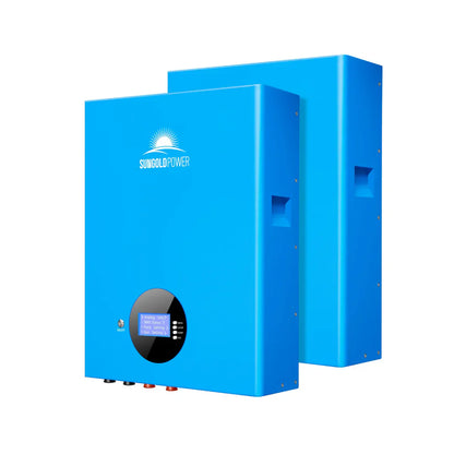 SungoldPower SGH48100T 48V 100AH Server Rack LiFePO4 Lithium Battery – Self-Heating, RS485/RS232