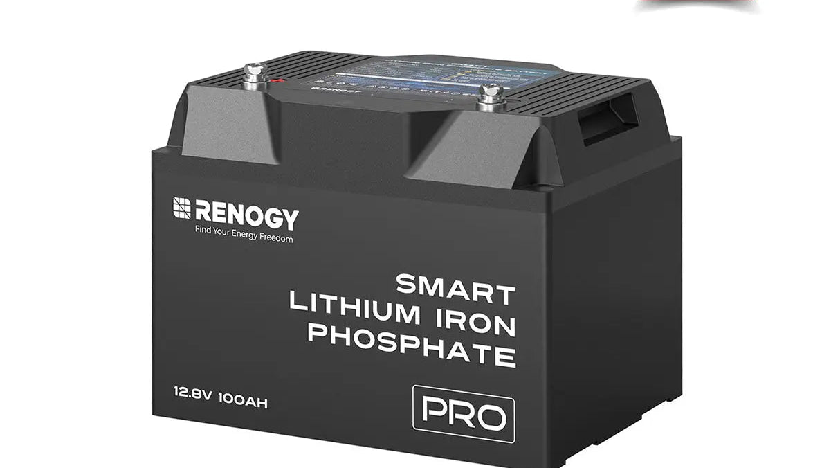 Renogy Pro Smart LiFePO4 Battery – 12V 100Ah / 200Ah with Bluetooth & Self-Heating