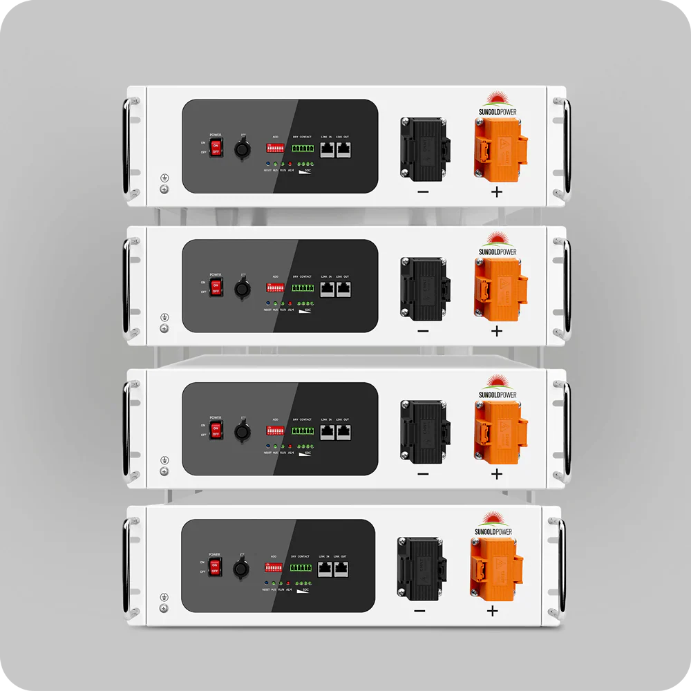 SungoldPower Powerwall X 51.2V 200AH LiFePO4 Lithium Battery – 10.24KWH, Wall-Mount, UL1973