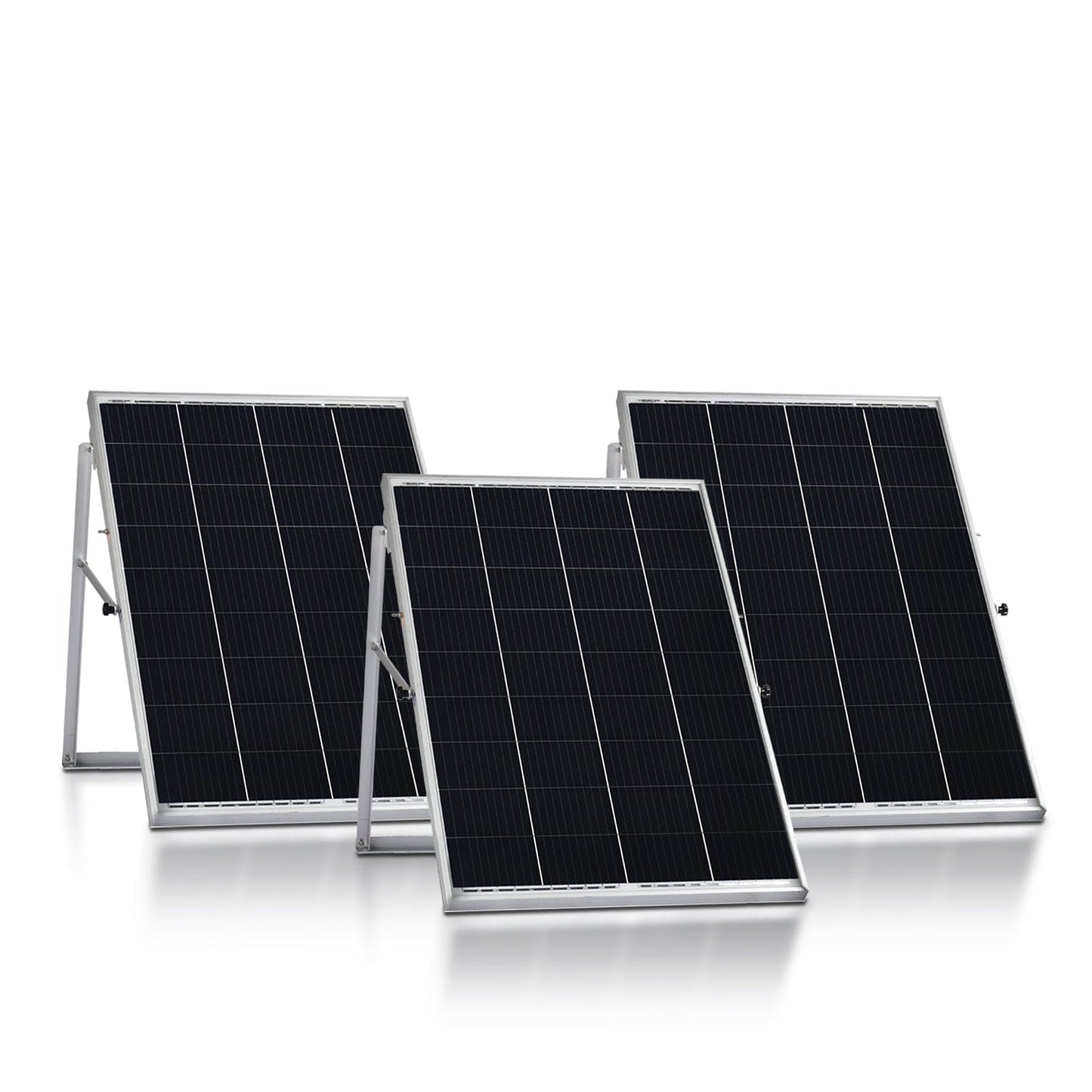 Nature’s Generator Power Panel – 3x 100W Solar Panel Kit with Cables & Frames