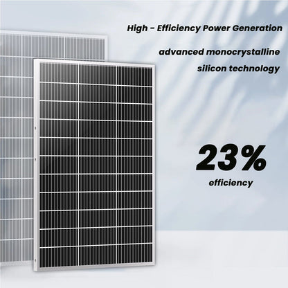 Nature’s Generator Lithium 3600 Solar Generator with Transfer Switch – Expandable Backup Power System