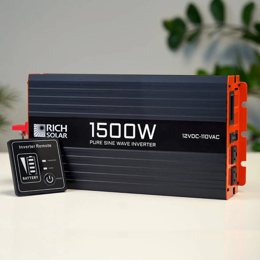 NOVA PURE 1.5K Pure Sine Wave Inverter – 1500W 12V Off-Grid Power for RVs, Boats, and Overlanders