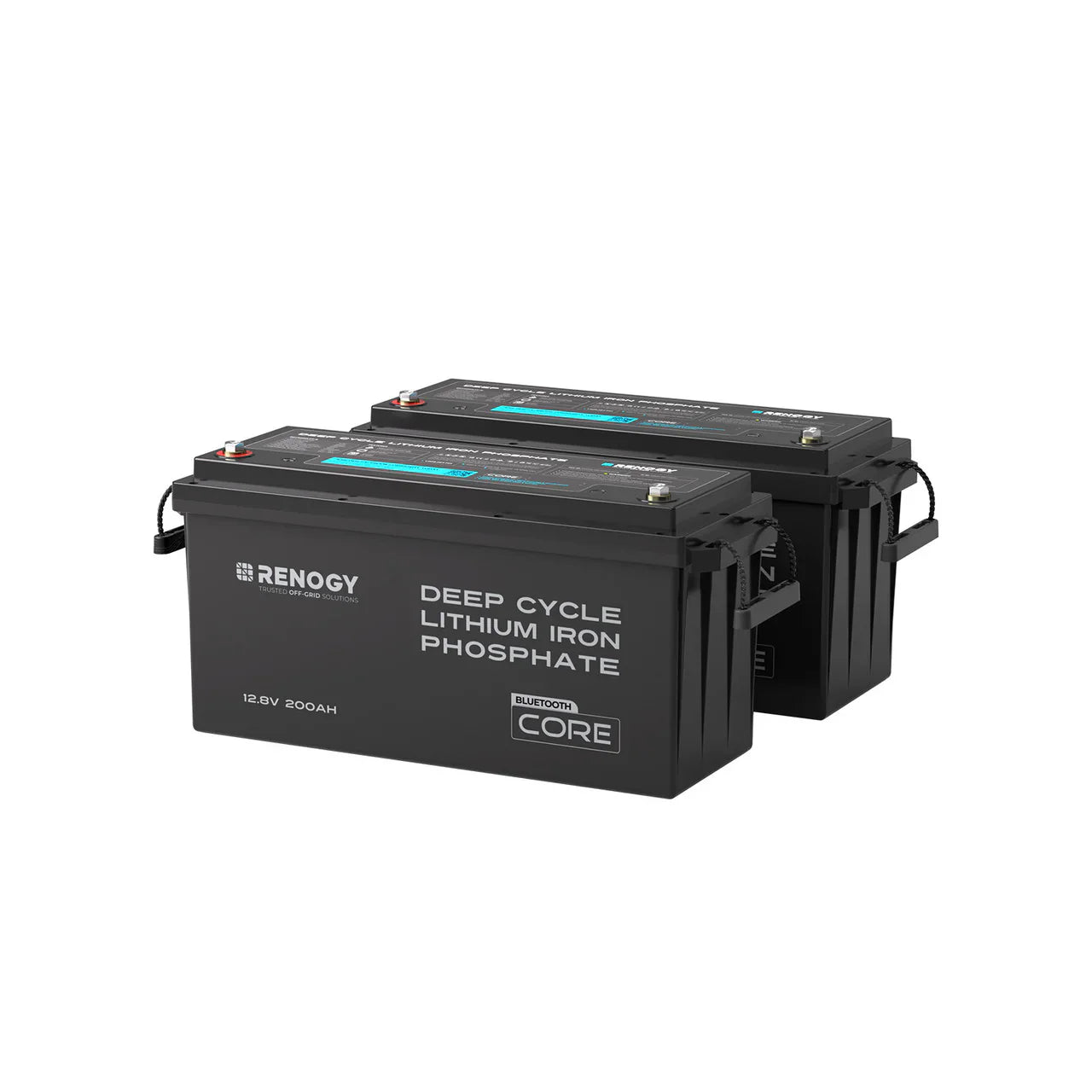 Renogy Core 200Ah LiFePO4 Battery – 12V Deep Cycle with Bluetooth
