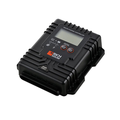 BRAVO Waterproof 20 – 20A PWM Solar Charge Controller, 12V Compatible, IP67 Rated