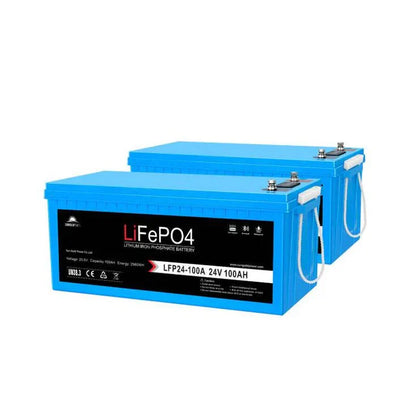 12V LiFePO4 Deep Cycle Battery – 100Ah / 200Ah  Bluetooth, Self-Heating, IP65  SungoldPower Lithium Battery for RV, Solar, Marine