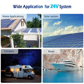 SungoldPower 3000W 24V Pure Sine Wave Low Frequency Inverter – Single Phase, 120V Input/Output