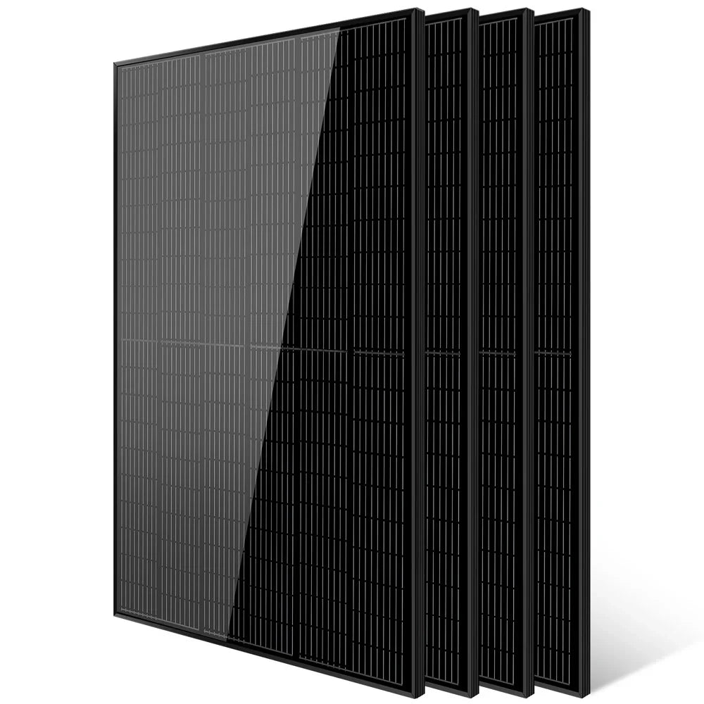 SungoldPower Mono Black PERC Solar Panel, UL 61730, 370W–500W