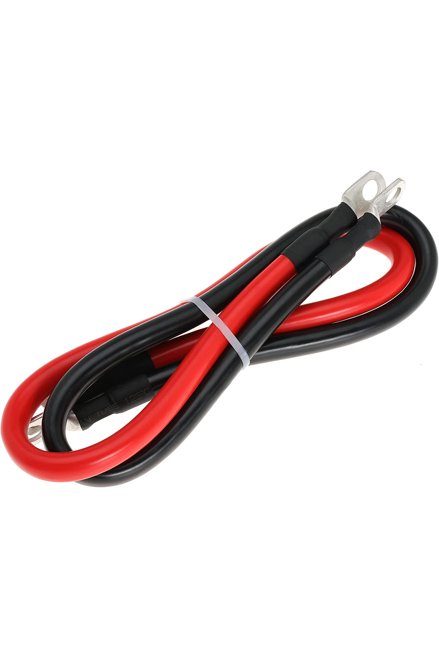 ROCKSOLAR 12-inch 3AWG Battery Interconnect Cable Set – Heavy-Duty Jumper Leads for Off-Grid System