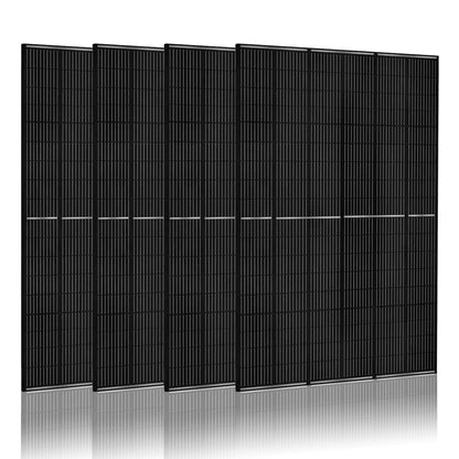 Nature’s Generator Solar Panel Kit – 4x 410W Monocrystalline Panels with Mounting Hardware & MC4 Cables