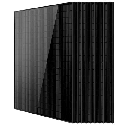 SungoldPower Mono Black PERC Solar Panel, UL 61730, 370W–500W
