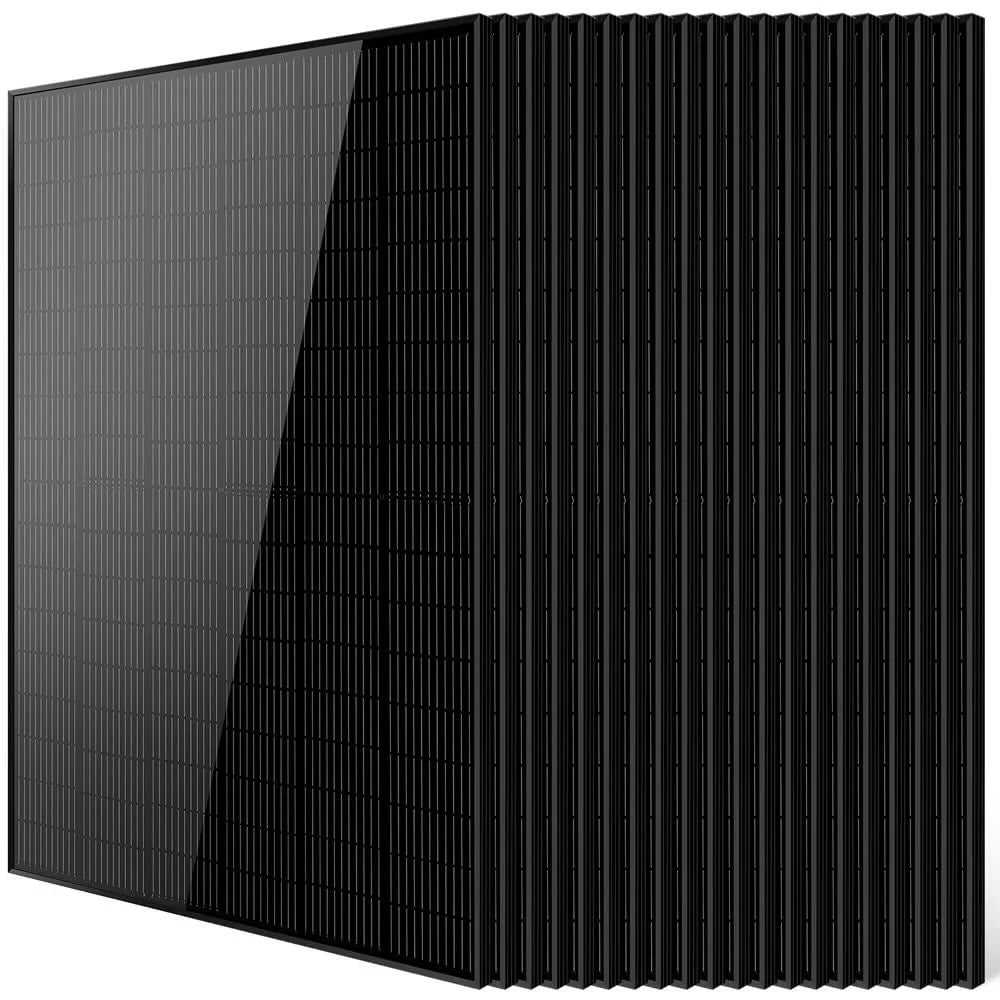 SungoldPower Mono Black PERC Solar Panel, UL 61730, 370W–500W