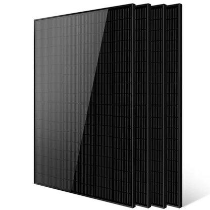 SungoldPower Mono Black PERC Solar Panel, UL 61730, 370W–500W