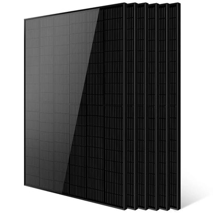 SungoldPower Mono Black PERC Solar Panel, UL 61730, 370W–500W