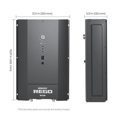 REGO 3000W 12V Pure Sine Wave HF Inverter Charger – Split-phase Design
