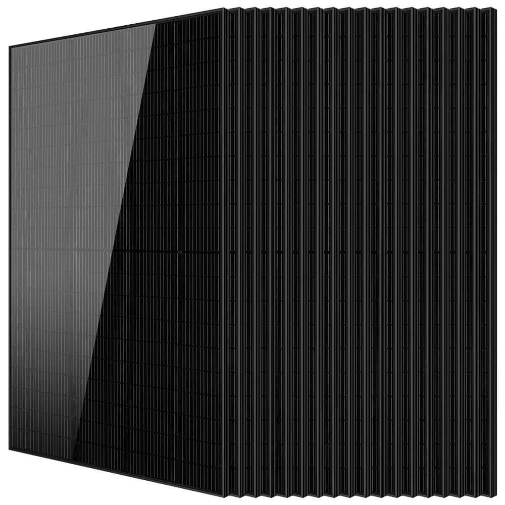 SungoldPower Mono Black PERC Solar Panel, UL 61730, 370W–500W