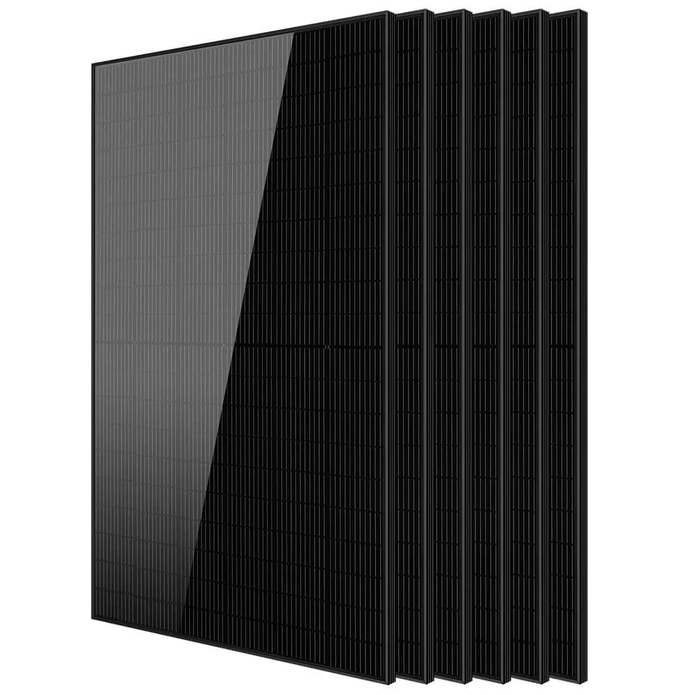 SungoldPower Mono Black PERC Solar Panel, UL 61730, 370W–500W