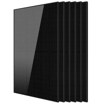 SungoldPower Mono Black PERC Solar Panel, UL 61730, 370W–500W