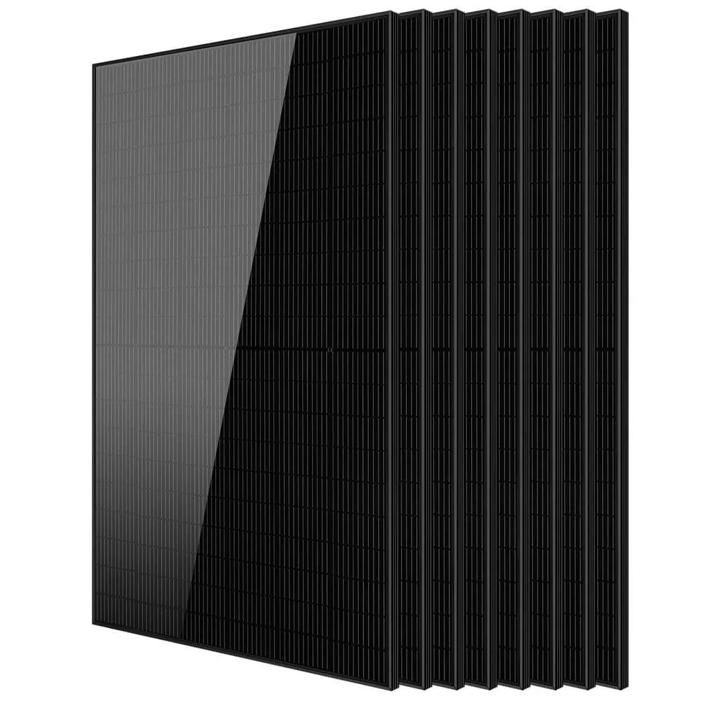 500W Mono Black PERC Solar Panel – UL 61730, CEC Listed, IP68 Rated