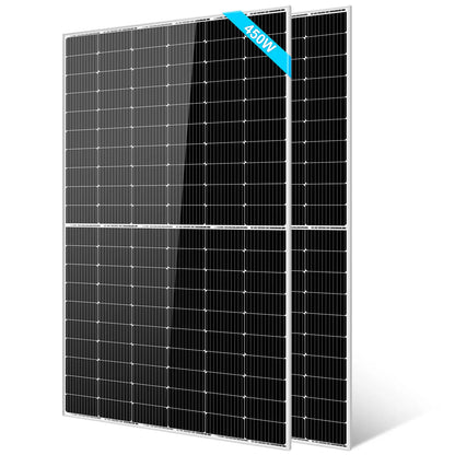 450W/550W Monocrystalline PERC Solar Panel – UL 61730, CEC Listed, IP68 Rated