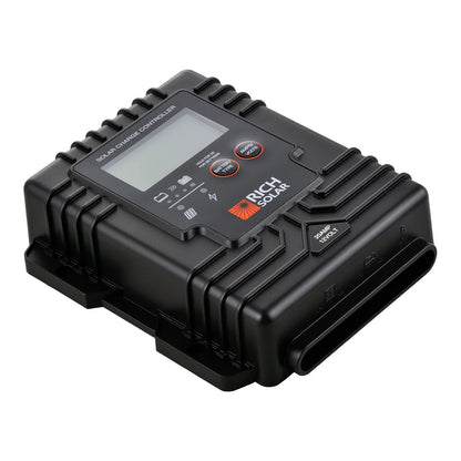 BRAVO Waterproof 20 – 20A PWM Solar Charge Controller, 12V Compatible, IP67 Rated