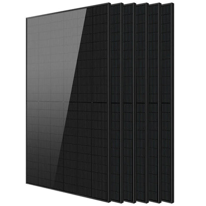 SungoldPower Mono Black PERC Solar Panel, UL 61730, 370W–500W