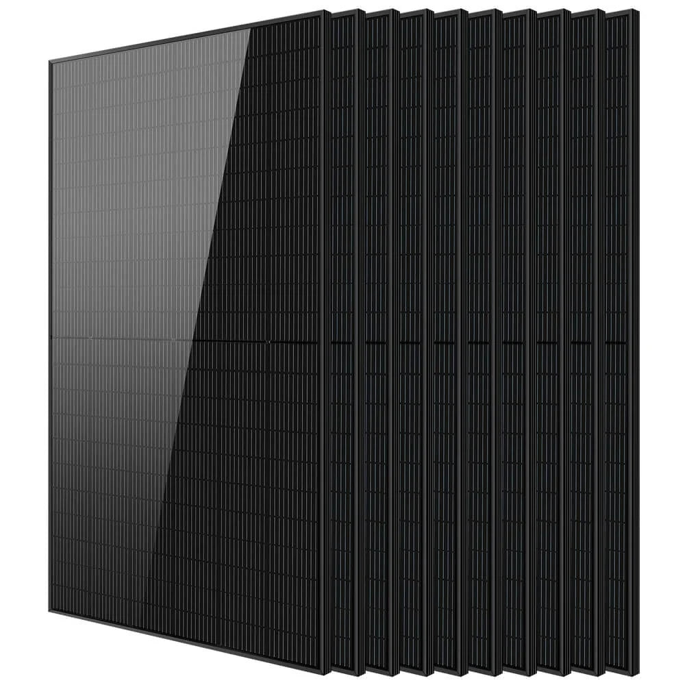 SungoldPower Mono Black PERC Solar Panel, UL 61730, 370W–500W