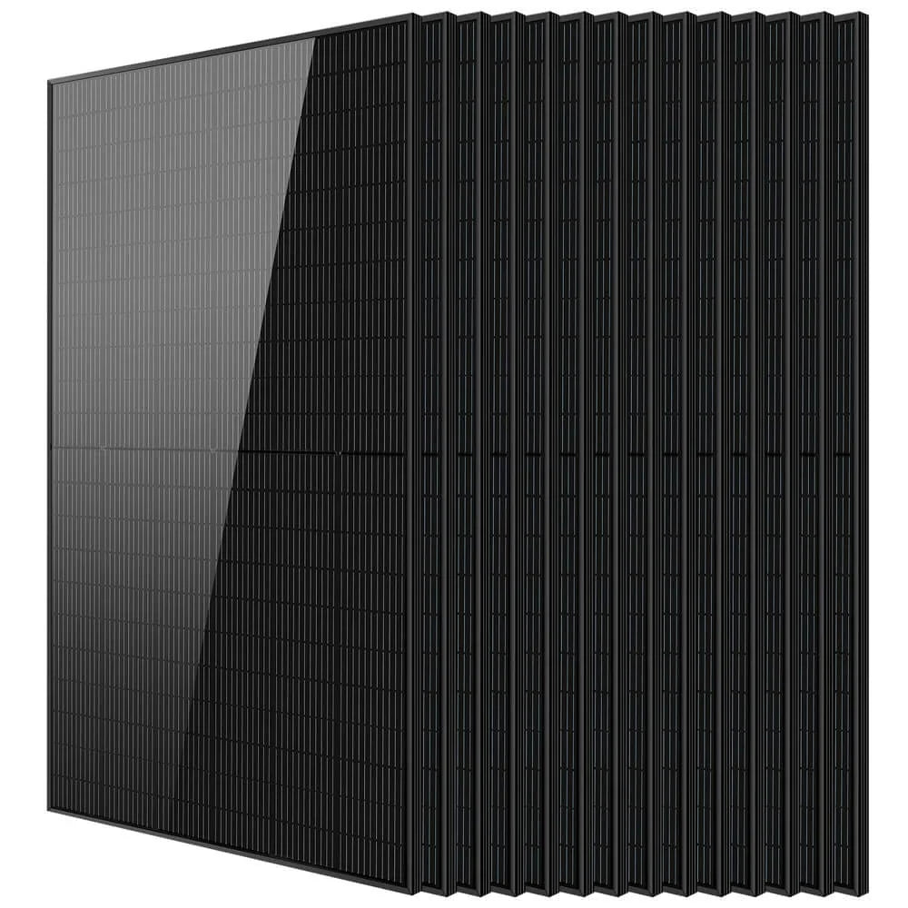 SungoldPower Mono Black PERC Solar Panel, UL 61730, 370W–500W