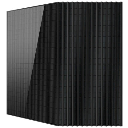 SungoldPower Mono Black PERC Solar Panel, UL 61730, 370W–500W